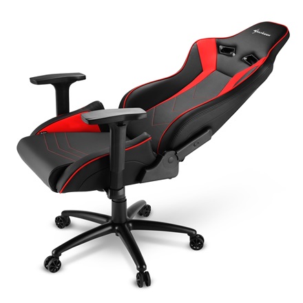 Sharkoon Gamer szék - Elbrus 3 Black/Red - Image 5