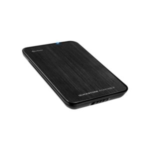 Sharkoon Külső HDD Ház 2.5" - QuickStore Portable U3 fekete