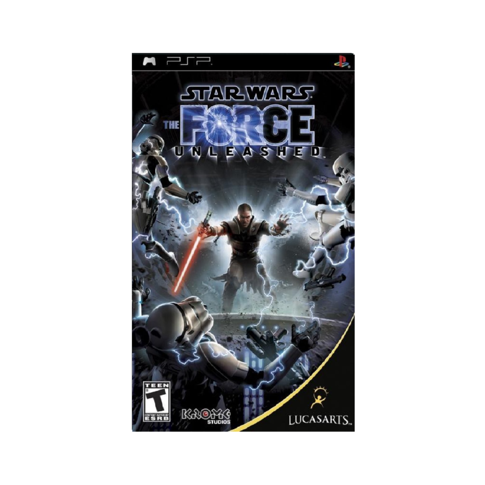 Купить игру star wars. Стар ВАРС на ПСП. The Force unleashed PSP. Star Wars the Force unleashed обложка игры. Star Wars the Force unleashed PSP.
